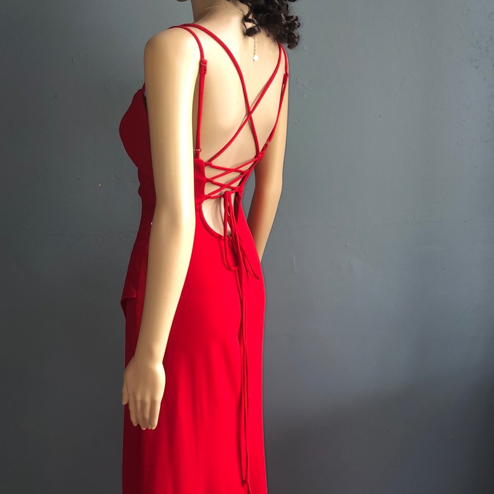Fierce Red formal dress